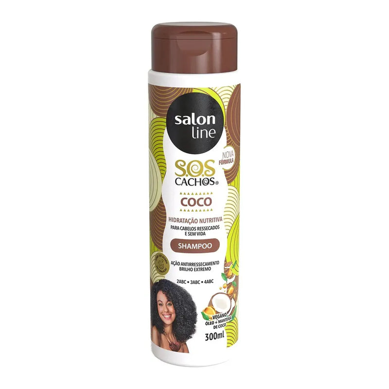 Salon Line Cachos Cocount Shampoo 300ml