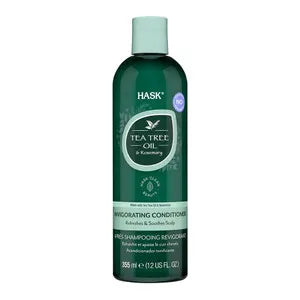 Hask Tea Tree Oil & Rosemary Invigorating Conditioner Refreshes & Soothes Scalp 12oz