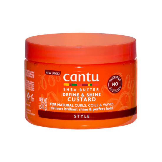 Cantu Shea Butter Define & Shine Custard 12 Oz.