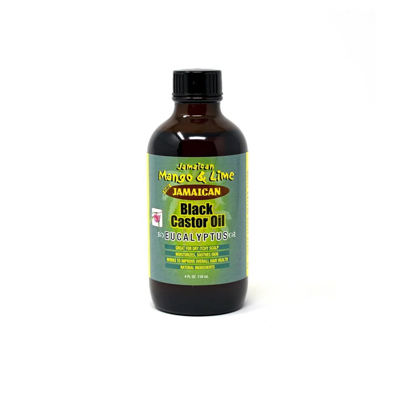 Jamaican Mango & Lime Pure Jamaican Black Castor Oil Eucalyptus 4oz
