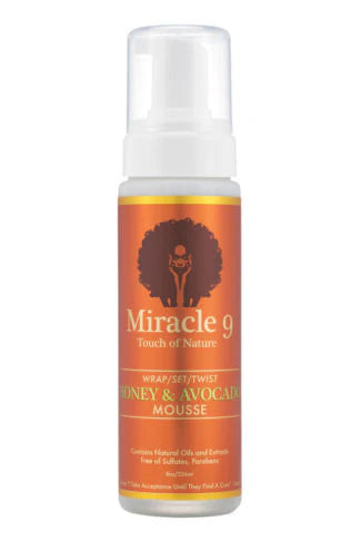 Miracle 9 Wrap Set Twist Honey & Avocado Mousse 8oz