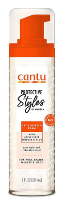 Cantu Protective Style Set & Refresh Foam 8oz