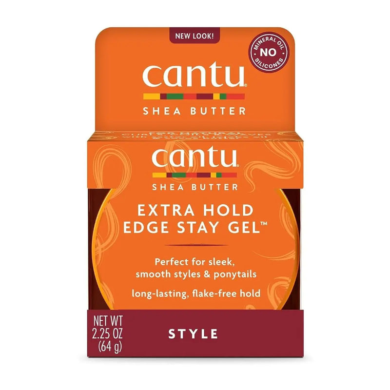 Cantu Shea Butter Natural Edge Stay Gel 2.25 Oz.