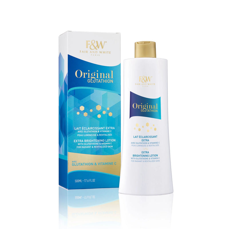 Fair & White Original Extra Brightening Lotion Glutathion & Vitamine C 500ml