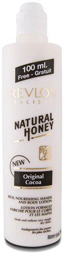 Revlon Realistic Natural Honey Original Cocoa Hand & Body Lotion 500ml
