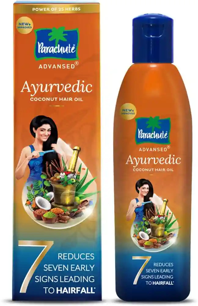 Parachute Advansed Ayuruvedic Coconut Hair Oil 190ml