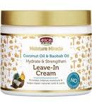African Pride Moisture Miracle Coconut Oil & Baobab Oil Hydrate & Strengthen Leave-In Cream 15oz