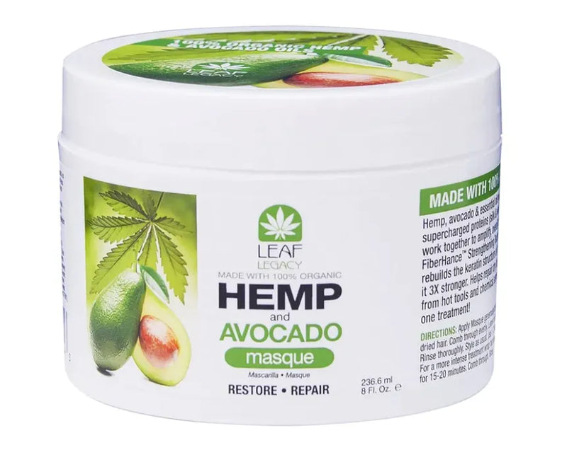 Leaf Legacy Hemp & Avocado Masque 8oz