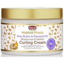 African Pride Moisture Miracle Shea Butter & Flaxseed Oil Moisture & Define Curling Cream 12oz