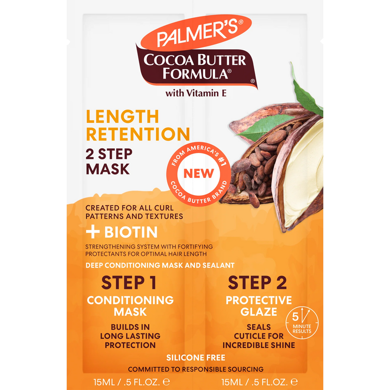 Palmer's Cocoa Butter Formula Length Retention 2 Step Mask 15ml