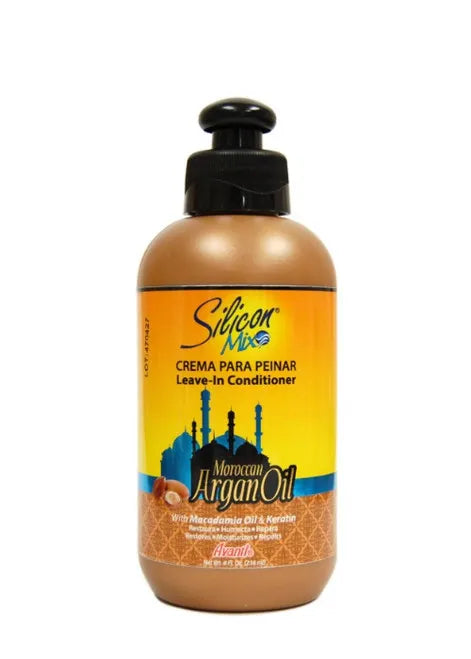Silicon Mix Moroccan Argan Oil Leave in Conditioner 8oz