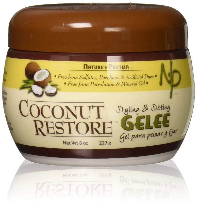 Nature Protein Cocunt Restore Styling & Setting Gelee 8oz