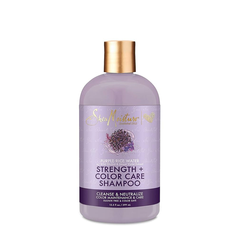 Shea Moisture Purple Rice Water Strength + Color Care Shampoo 13.5oz