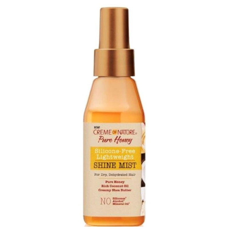 Creme Of Nature Pure Honey Silicon Free Lightweight Shine Mist 4oz