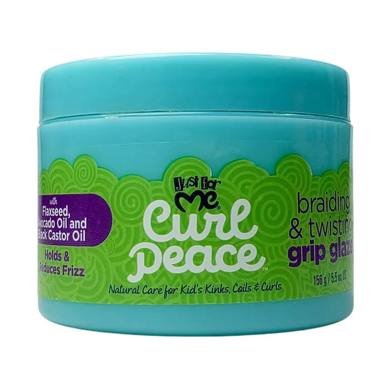 Just For Me Curl Peace Braiding & Twisting Grip Glaze 5.5oz
