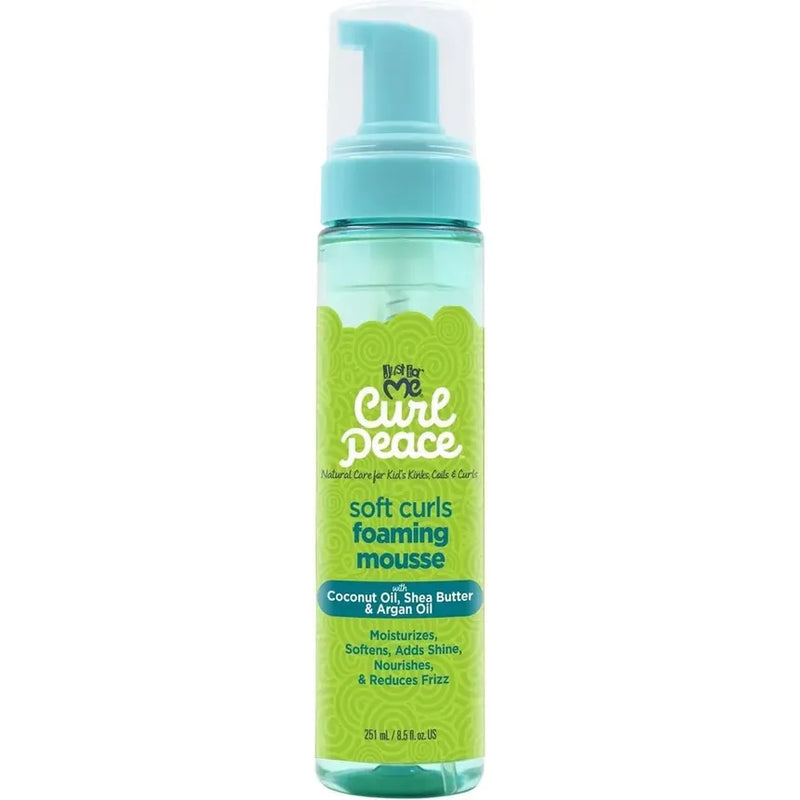 Just For Me Curl Peace Soft Curls Foaming Mousse 8.5oz