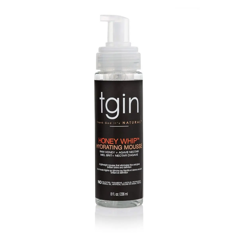 TGIN Honey Whip Hydrating Mousse Honey + Agave Nectar 8oz