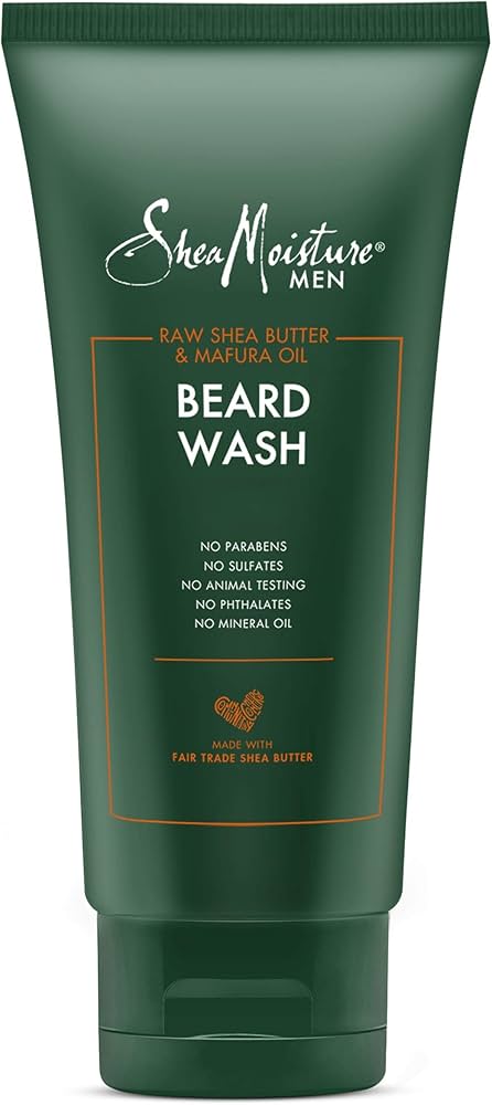 Shea Moisture Maracuja Oil & Shea Butter Beard Wash 6oz