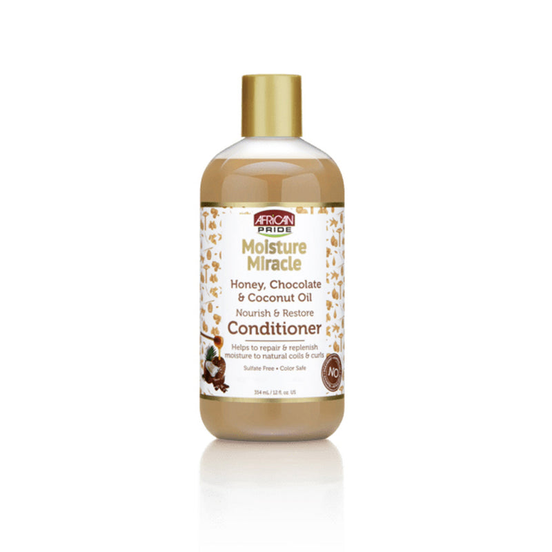 African Pride Moist./Miracle Honey-Choc&Coco. Cond.  12 Oz.