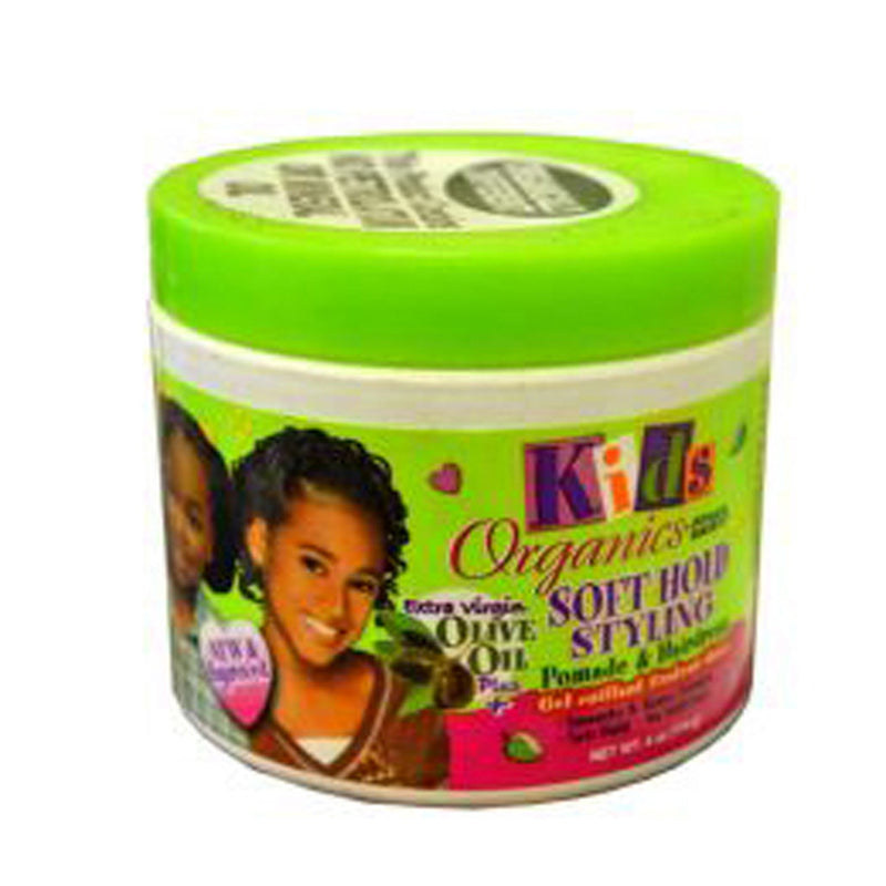 Africa's Best KID's Org. Soft Hold Styling Pom. 4 Oz.