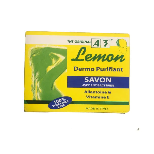 A3 Lemon Dermo-Purifying Soap With Antibacterial 100g