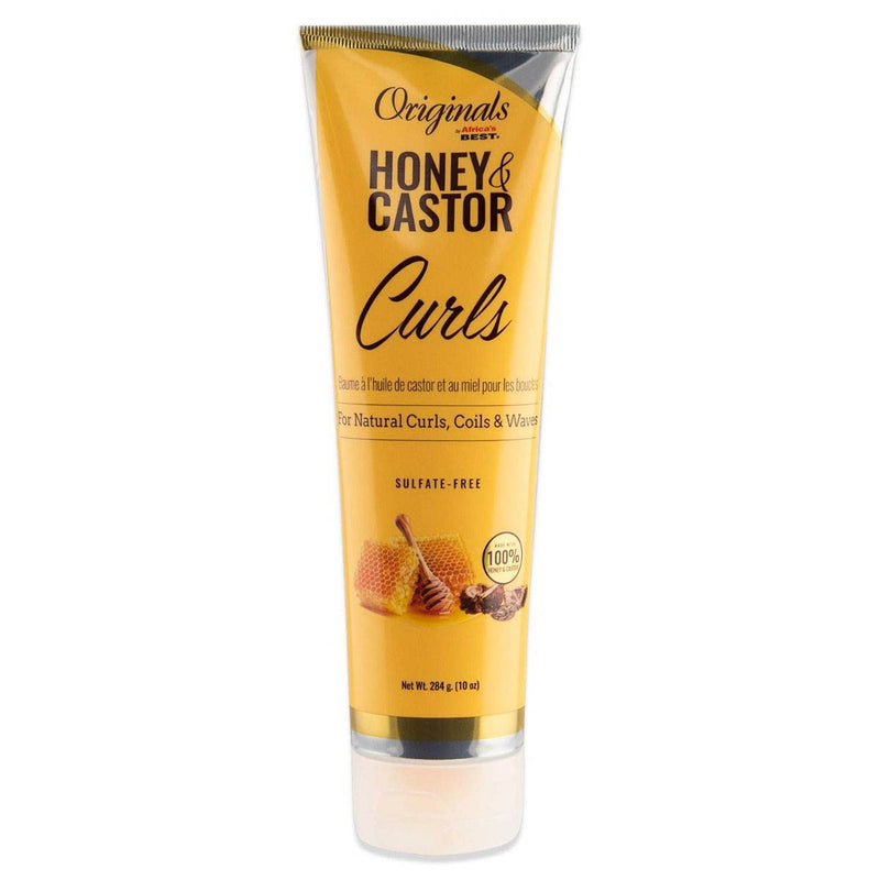 Africas Best Honey & Castor Curls 10oz Tube