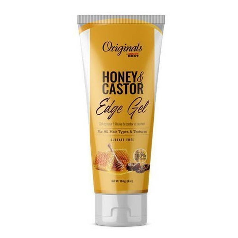 Africas Best Honey & Castor Edge Gel 4oz