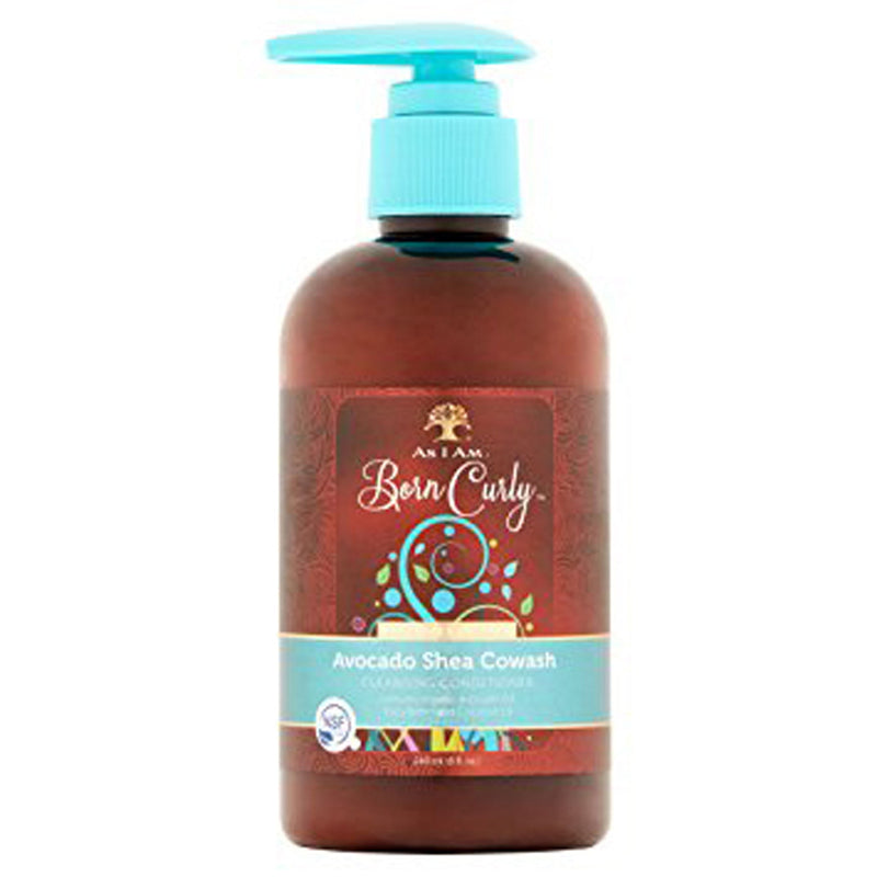 As I Am Born Curly Avocado & Shea Co Wash  8 OZ