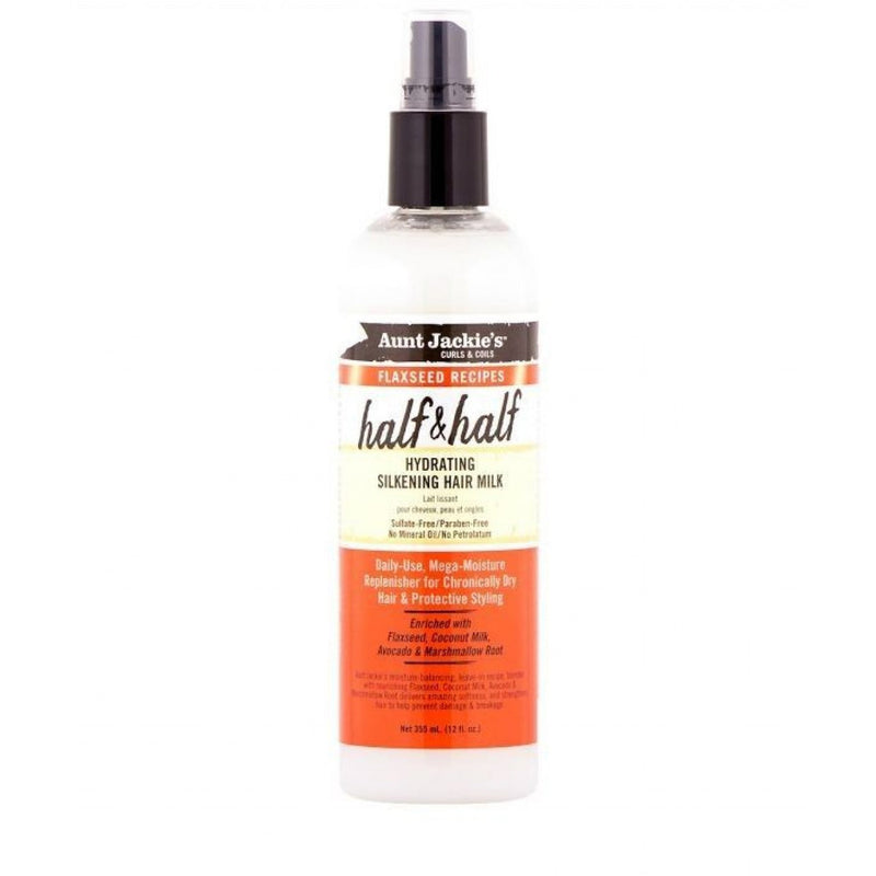 Aunt Jackie's Flaxseed Half & Half Hair Milk 12 Oz. Spray