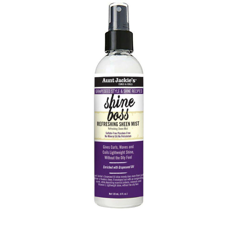 Aunt Jackie's Grapeseed Shine Boss Mist 4oz