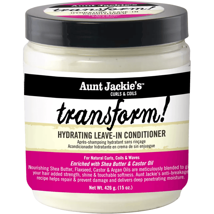 Aunt Jackie's Transform Hydrating Leave-In Conditioner 15oz