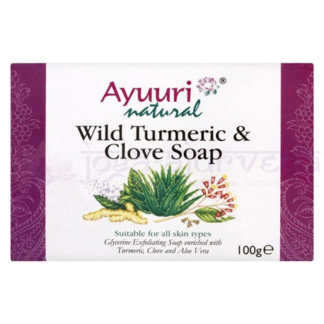 Ayuuri Wild Turmeric & Clove Soap 100g