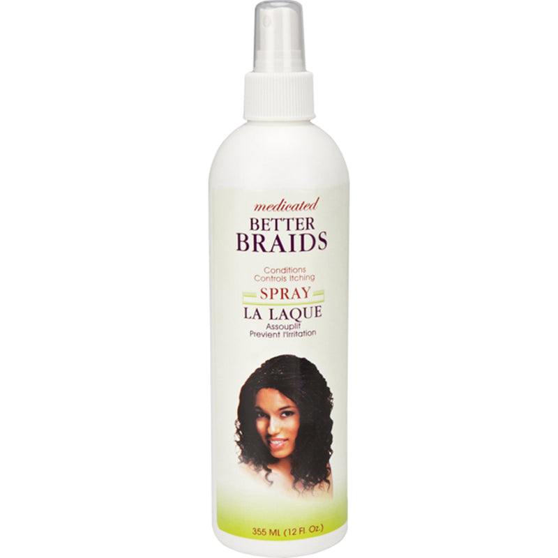 Better Braids Medicated Spray 12 Oz.