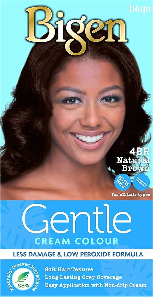 Bigen Gentle Cream Hair Color 4BR Natural Brown