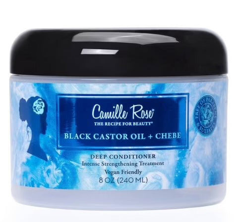 Camille Rose Black Castor Oil + Chebe Deep Conditioner 8oz