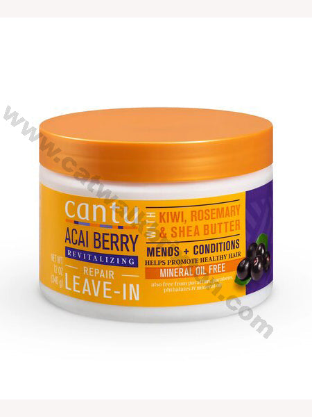 Cantu Acai Berry Revitalizing Repair Leave-In 12oz