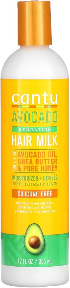 Cantu Avocado Hydrating Hair Milk Silicon Free 12oz