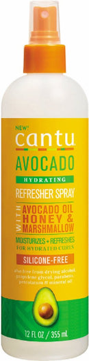 Cantu Avocado Hydrating Refresher Spray Silicon Free 12oz
