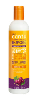 Cantu Grapeseed Strengthening Curl Activator Silicon Free 12oz