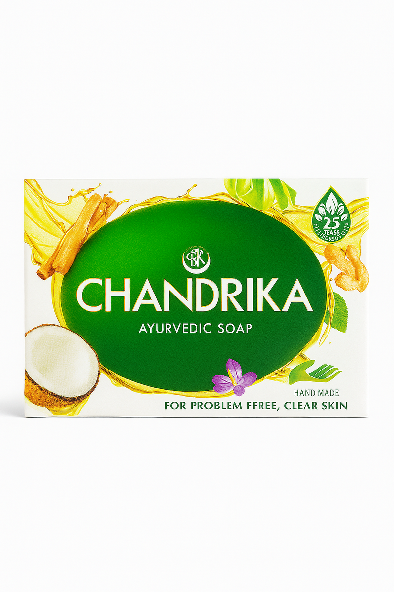 Chandrika Ayurvedic Soap 75g
