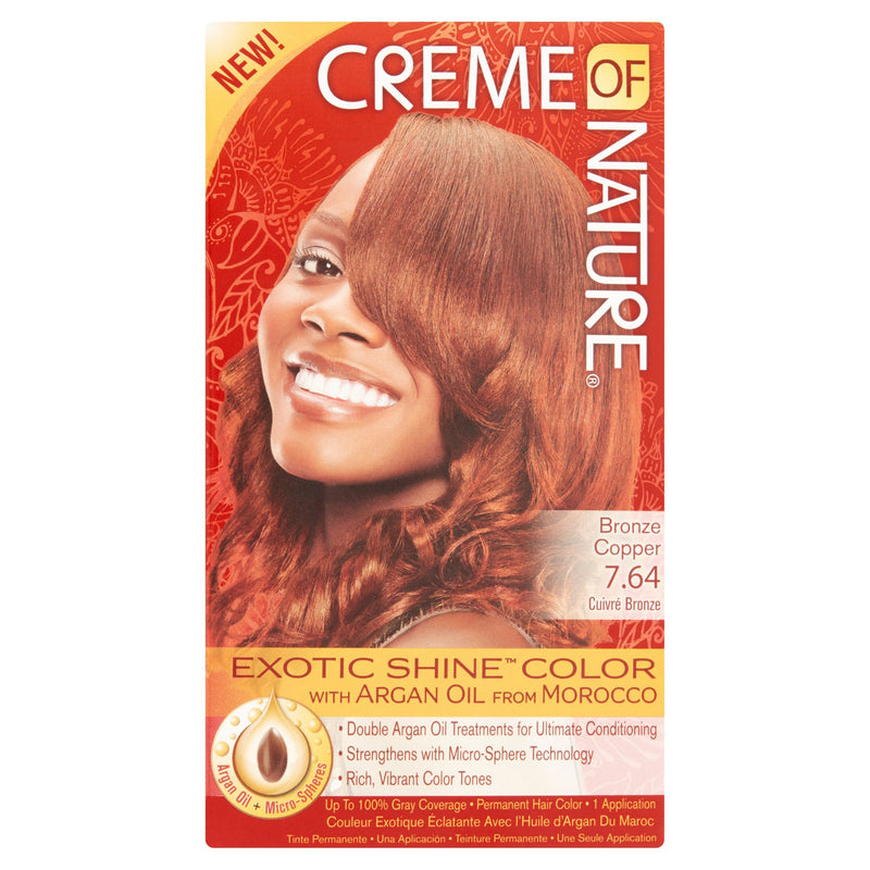 Creme Of Nature Argan Oil Col. Bronze Copper