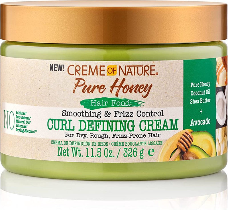 Creme Of Nature Pure Honey Smoothing & Frizz Control Curl Defining Cream 11.5oz