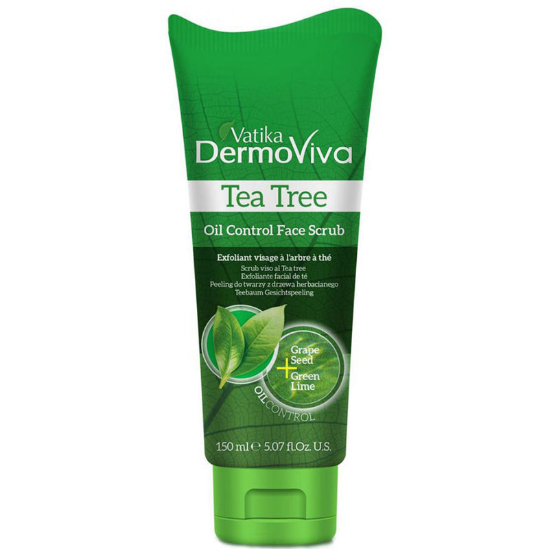 Dabur Vatika Face Scrub Tea Tree 150 ml