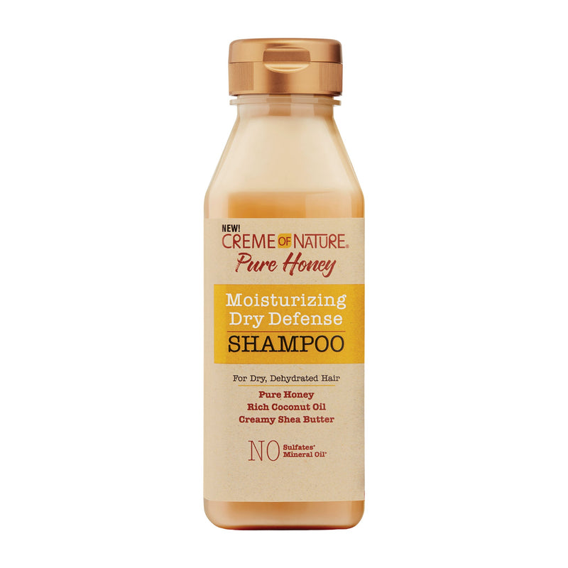Creme Of Nature Pure Honey Moist Dry Defense Shampoo 12 Oz.