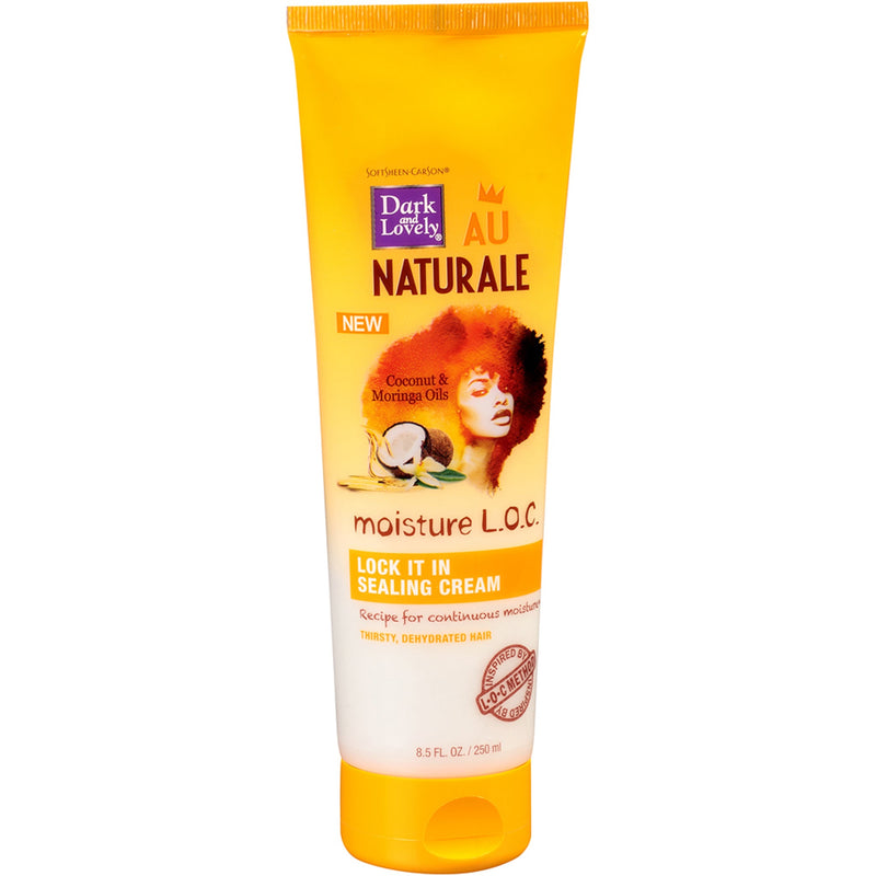 Dark & Lovely Au Nat  Lock it Seal Creme 8.5 OZ