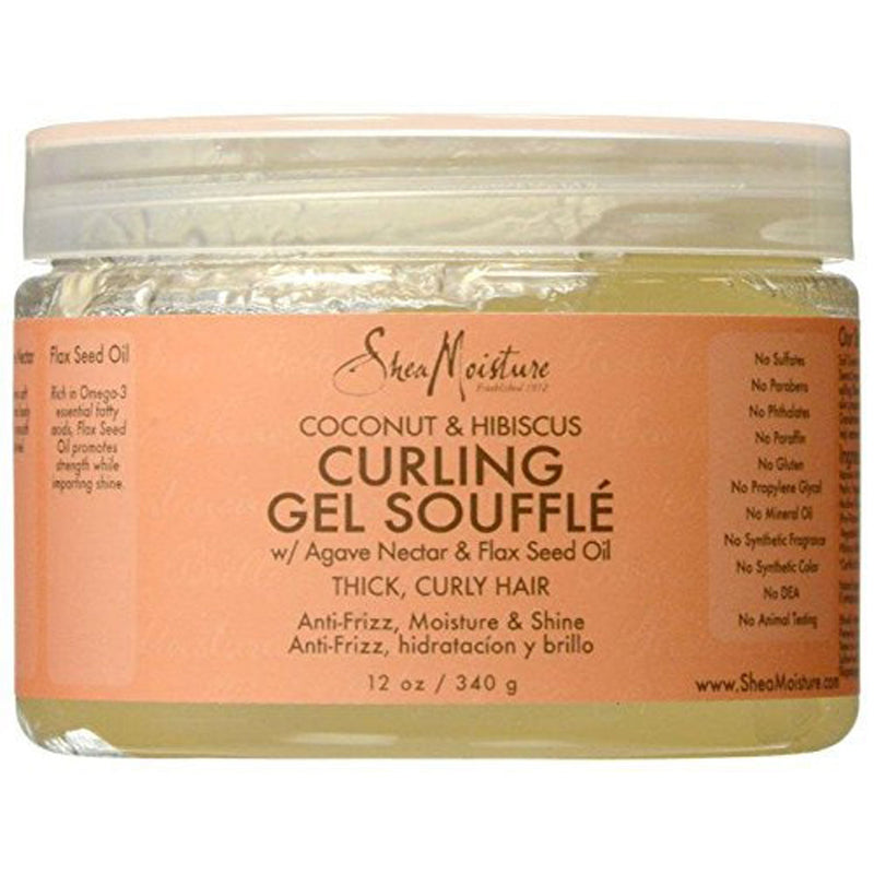 Shea Moisture Coco. & Hibiscus Curling Gel Souffle 12 Oz.