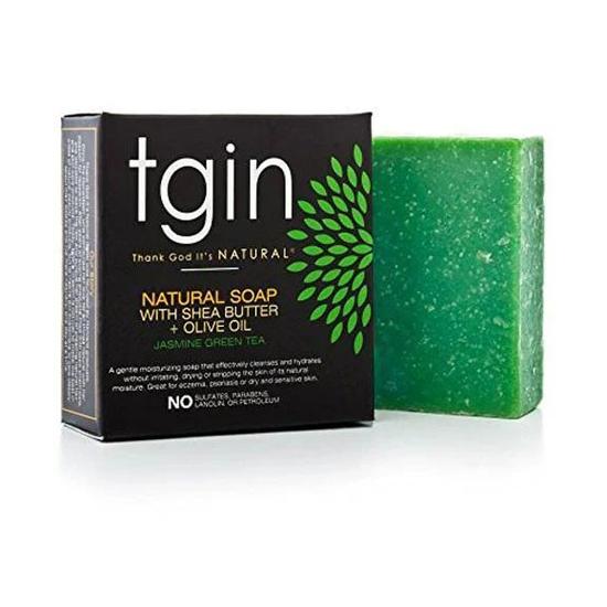 TGIN Natural Soap WIth Shea Butter + Olive Oil Jasmine Green Tea