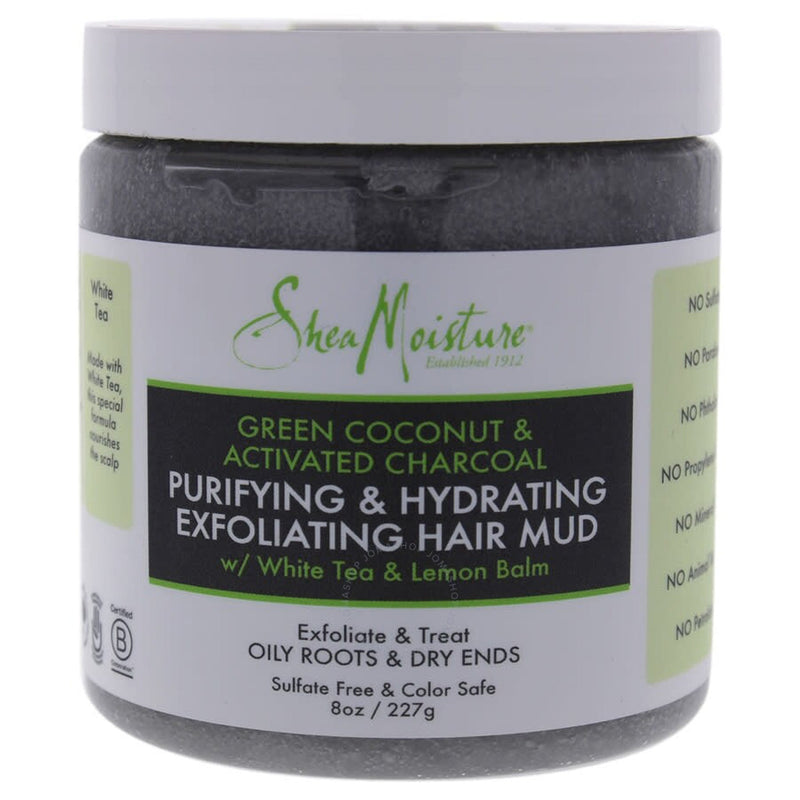 Shea Moisture Green Coco. Char. Purify Mud 8oz