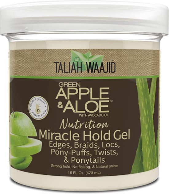 Taliah Waajid Green Apple & Aloe Miracle Hold Gel 16oz