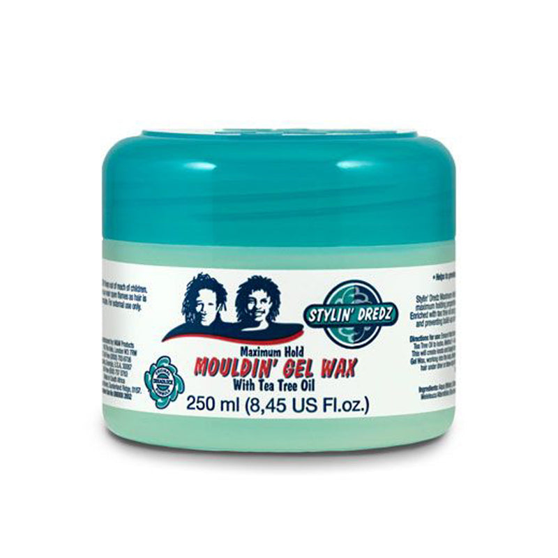 Stylin Dredz Mouldin Gel Wax jar 250 ml